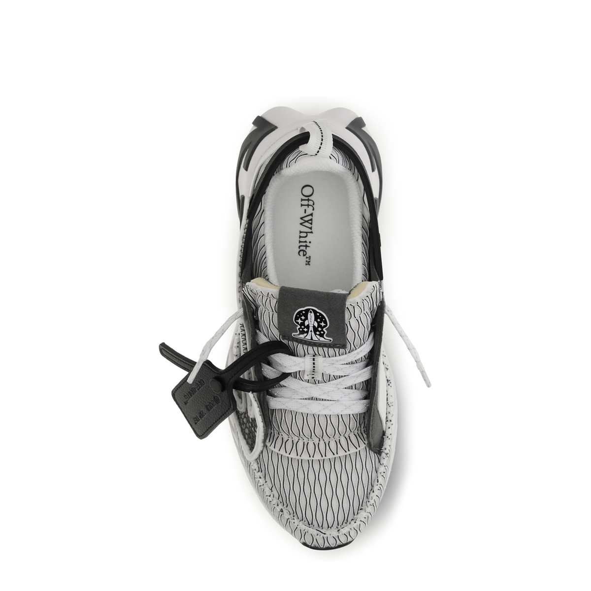 MAYFEYR - Off-White - Space Memo Sneakers - OF05805101WHTBLK