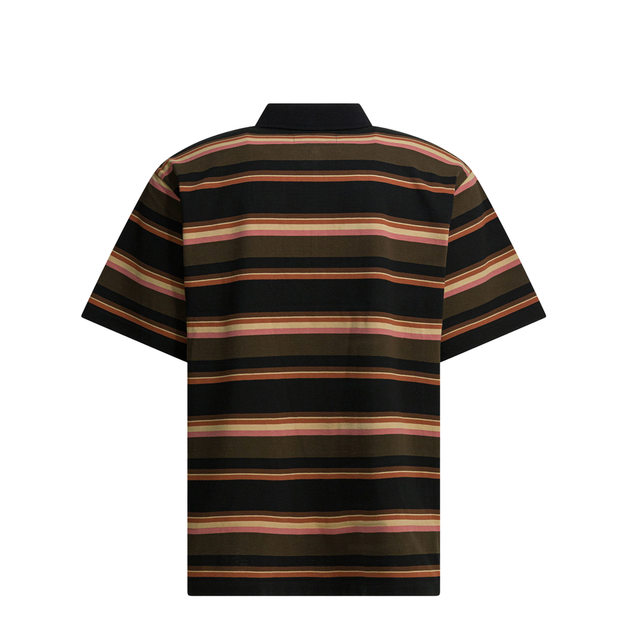 MAYFEYR - Sacai - Striped Buttonless Polo Shirt - 26-03984M727