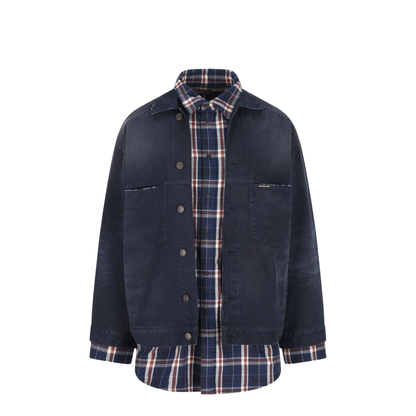 MAYFEYR - Balenciaga - Dark Blue Denim Jacket - 857174TTW648074