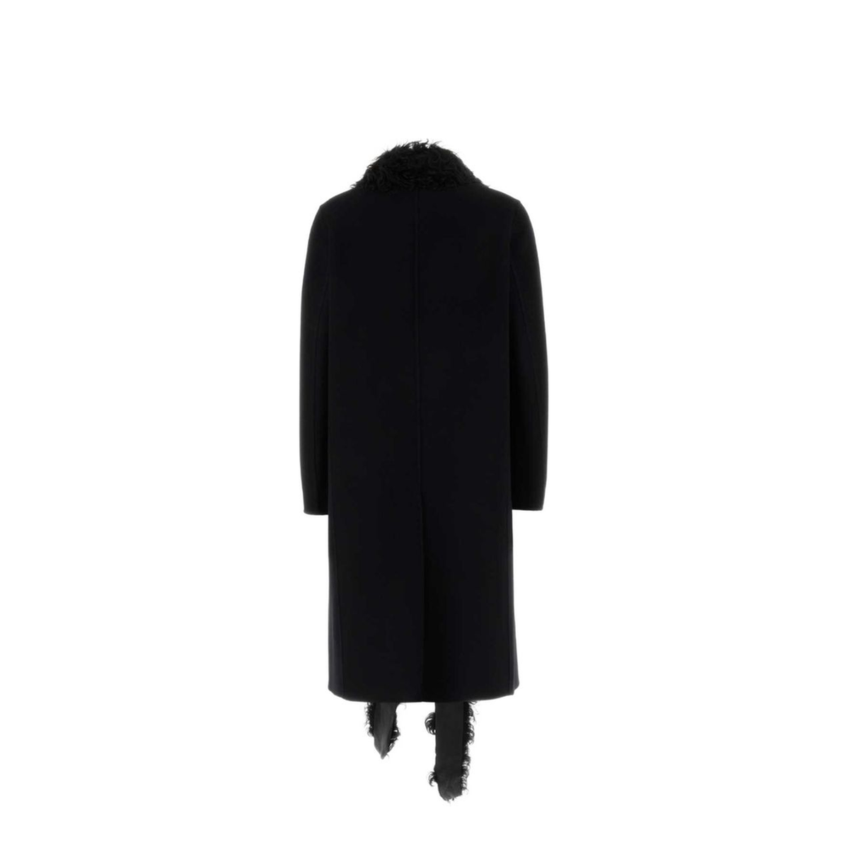 MAYFEYR - Fendi - Black Sheepskin Coat - FF6214B1H1F0QA1