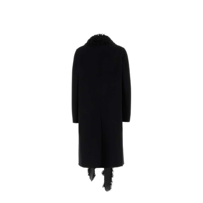 MAYFEYR - Fendi - Black Sheepskin Coat - FF6214B1H1F0QA1