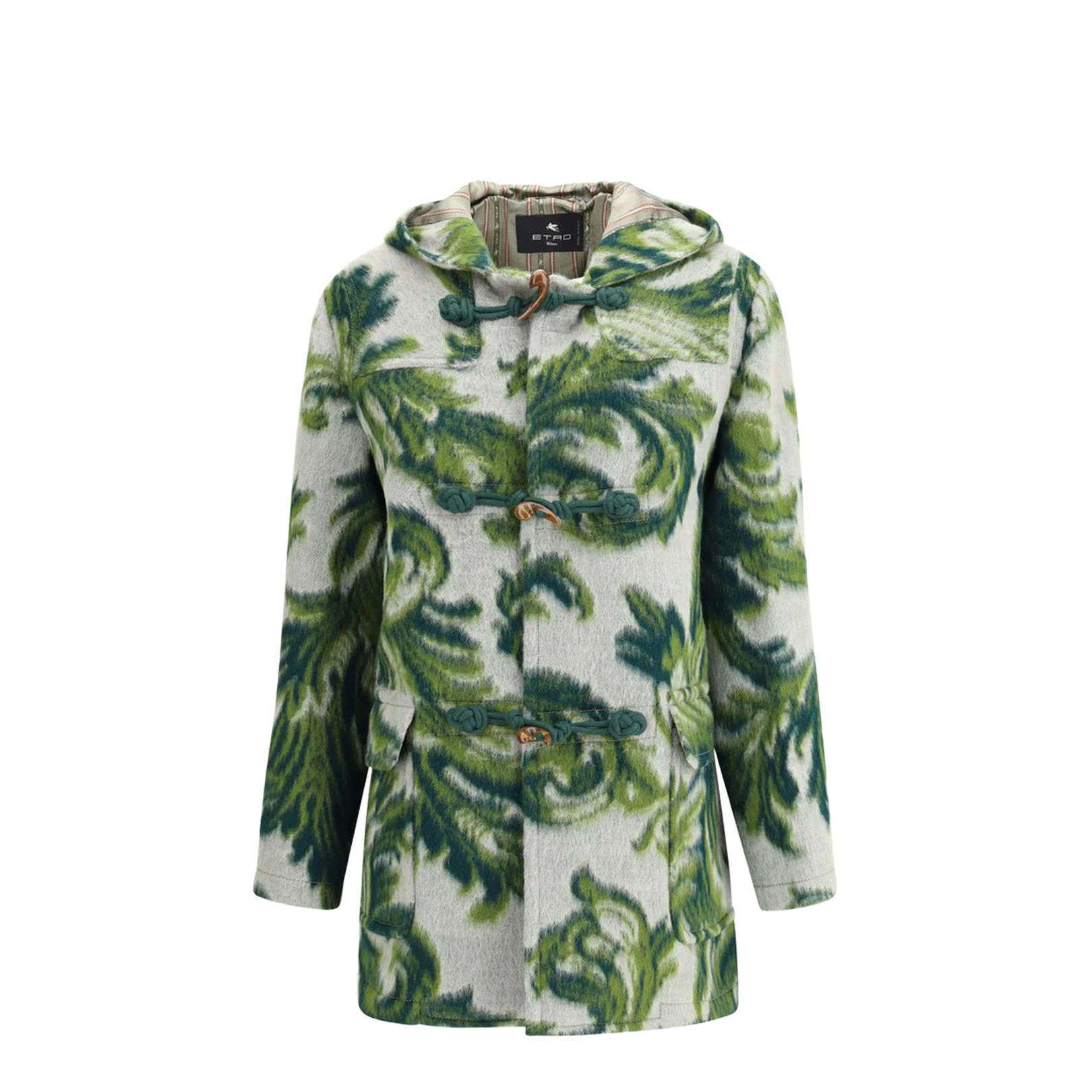 Carded Wool Duffle Coat