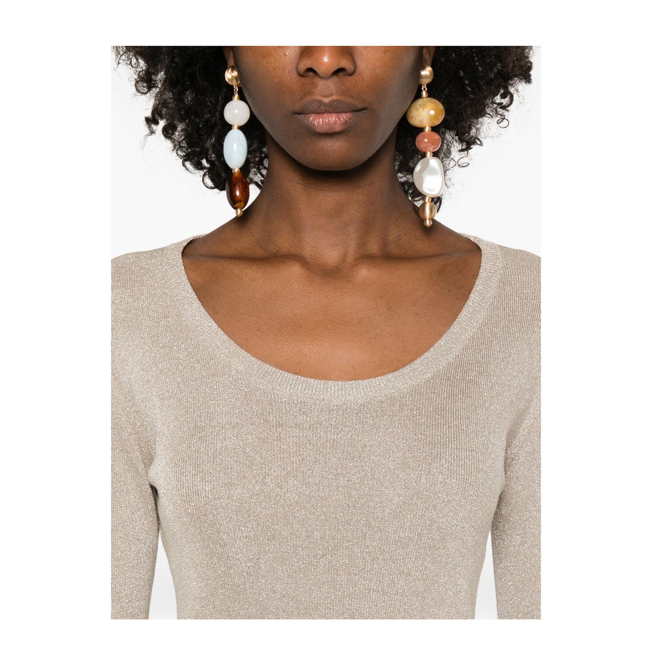 MAYFEYR - Fabiana Filippi - Sweaters Ivory - MAD266F067D9620145