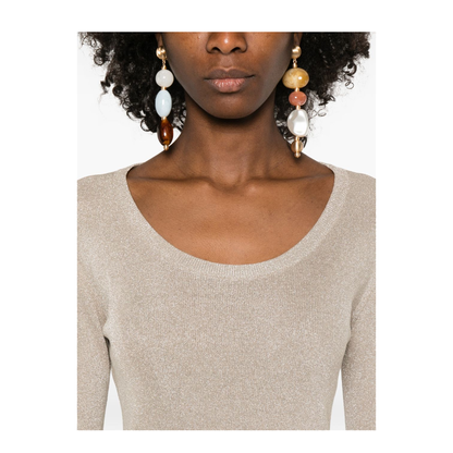 MAYFEYR - Fabiana Filippi - Sweaters Ivory - MAD266F067D9620145