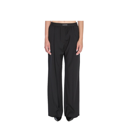Trousers in Technical Fabric Black