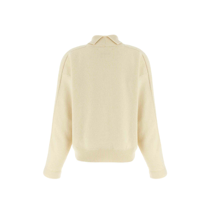 High Neck Sweater Beige