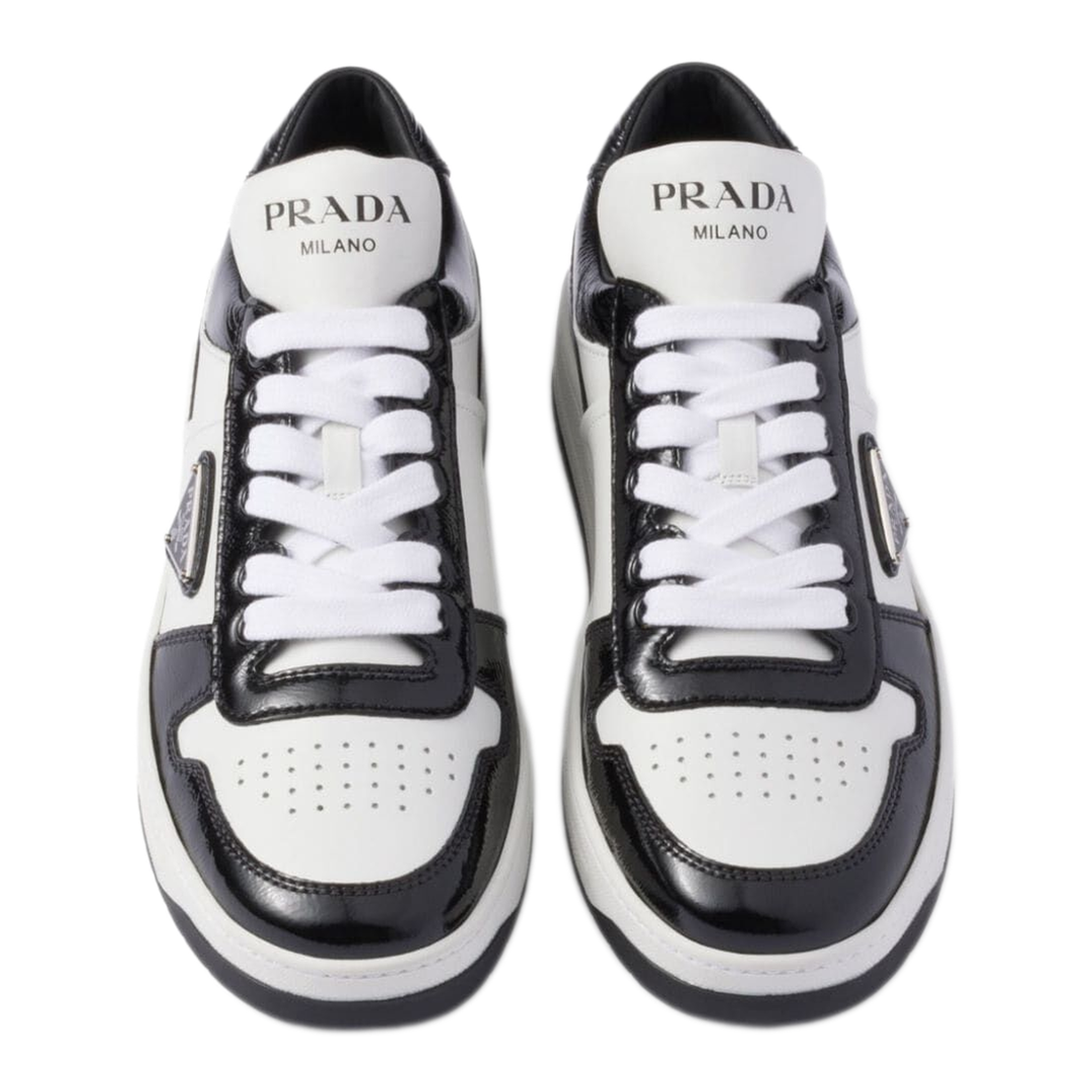 MAYFEYR - Prada - Downtown Leather Sneakers - 1E792MFDD303LQBF0964