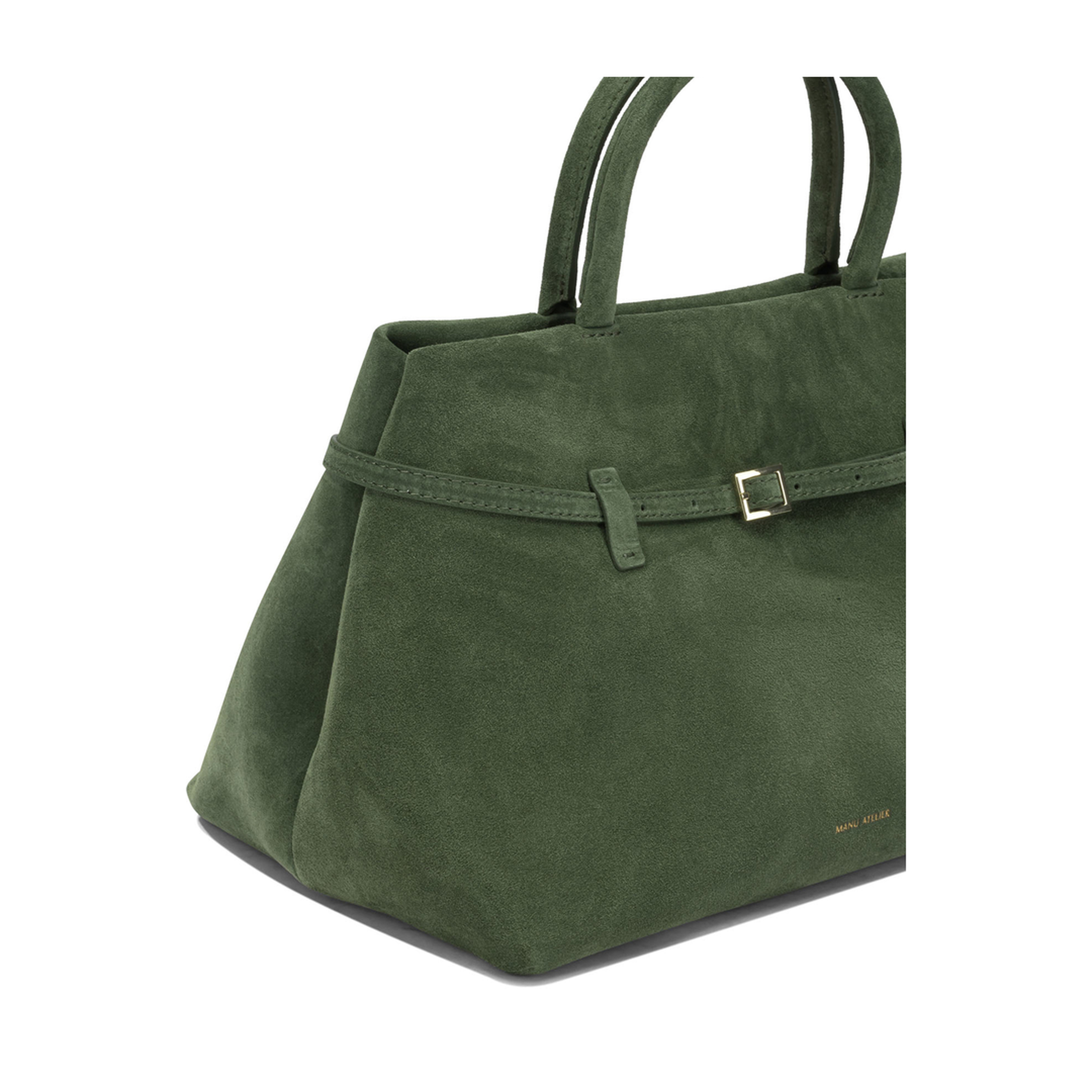 MAYFEYR - Manu Atelier - Le Cambon 35 Medium Handbag - 2026168LECAMBON35VELVETGREEN