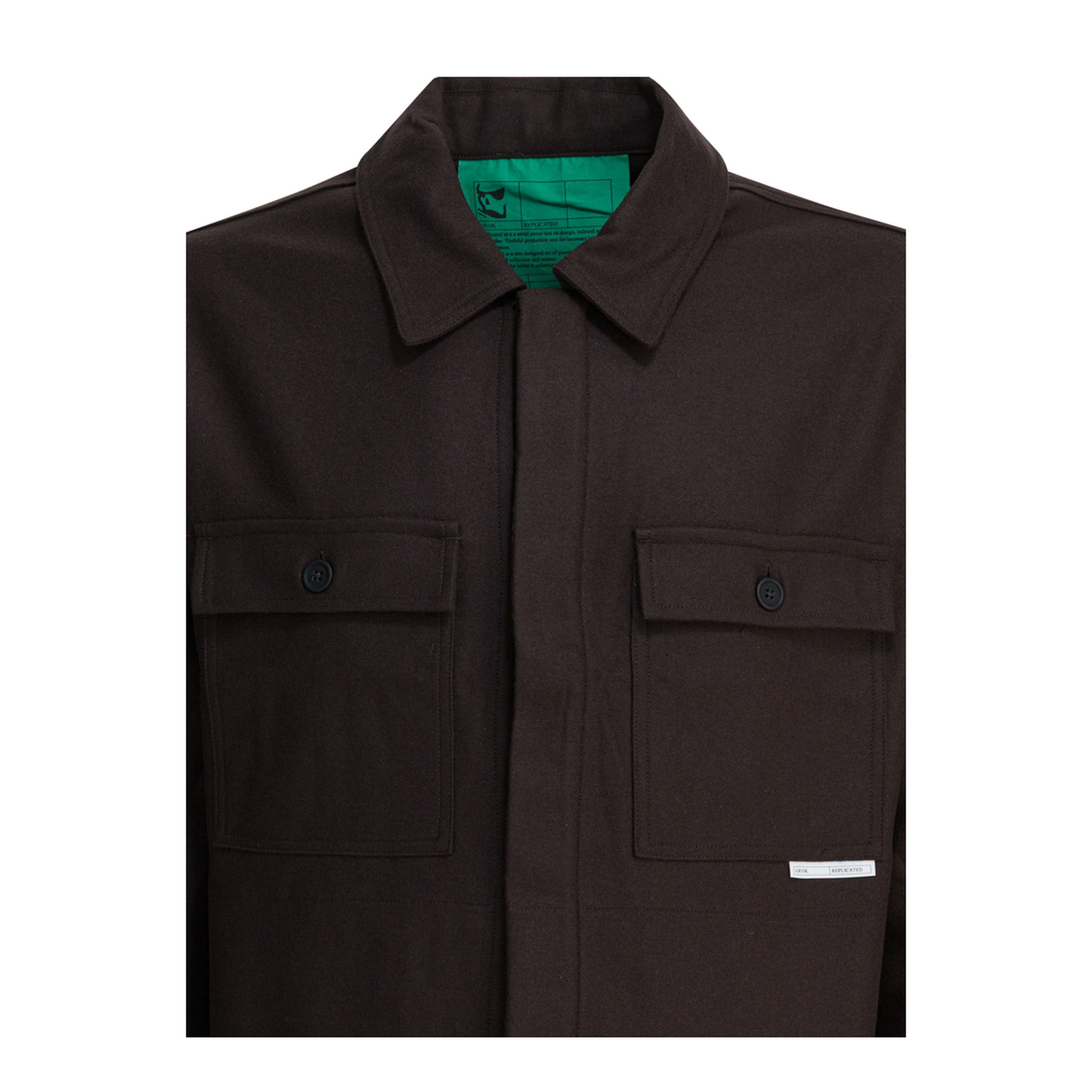 MAYFEYR - Gr10K - Wool Blend Overshirt Jacket - CR831177CU26