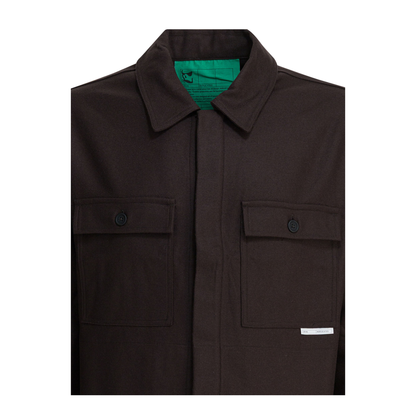 MAYFEYR - Gr10K - Wool Blend Overshirt Jacket - CR831177CU26