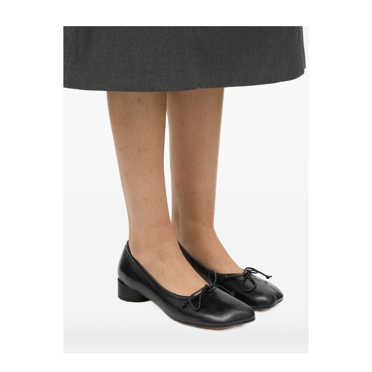 MAYFEYR - Mm6 Maison Margiela - Flat Shoes Black - S59WZ0092P7561T8013
