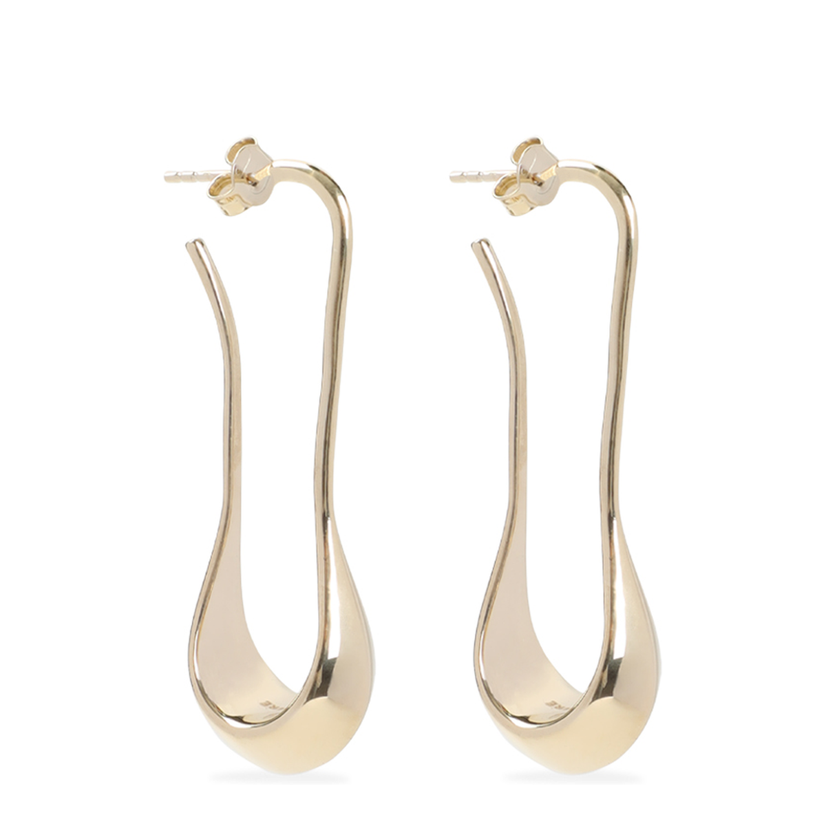 MAYFEYR - Lemaire - Light Gold Short Drop Earrings - AC251LO0050YE540