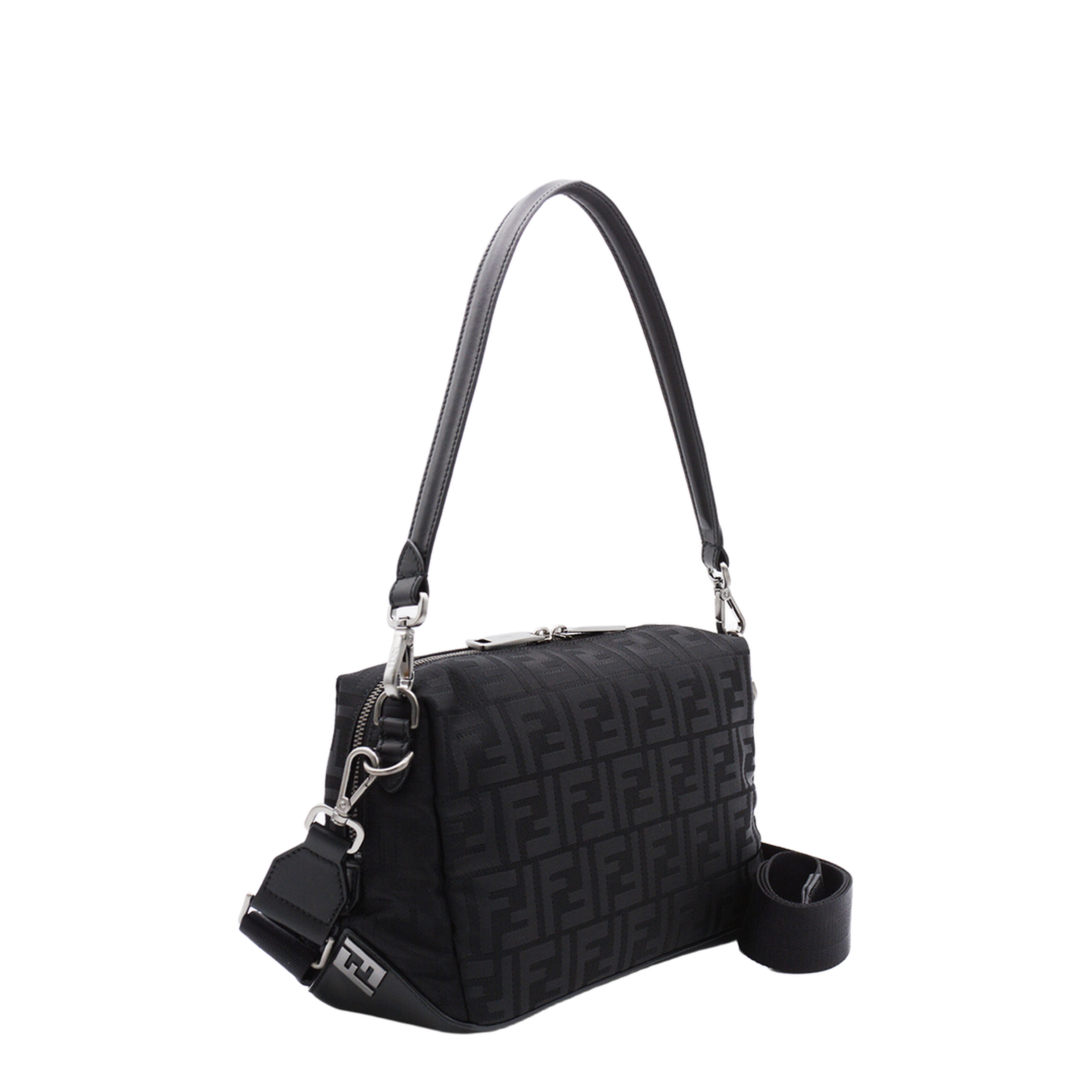 Medium Fabric Black Bag