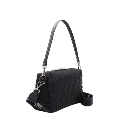 Medium Fabric Black Bag