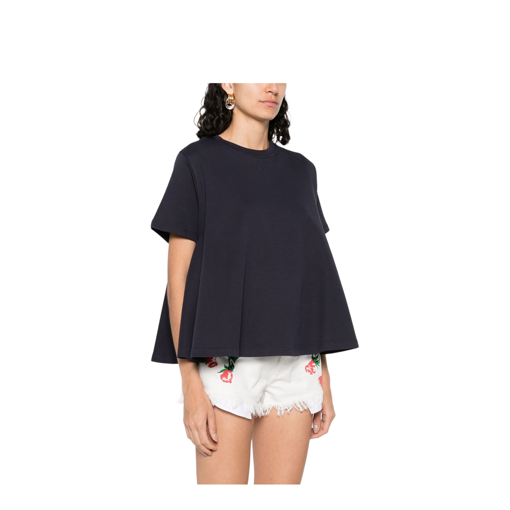 Trapeze Top in Cotton Blend