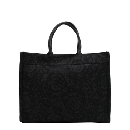 Embroidered Fabric Big Athena Shopping Bag