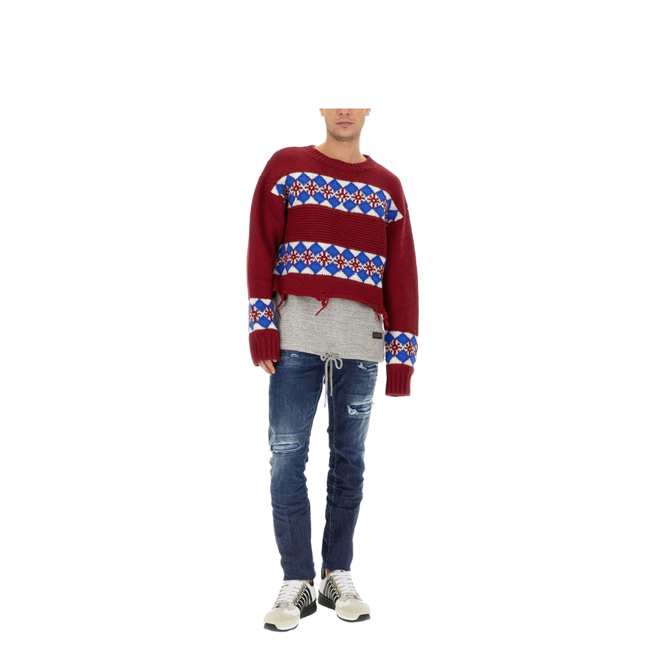 MAYFEYR - Dsquared2 - Jacquard Knit - S71HA1224S18308961