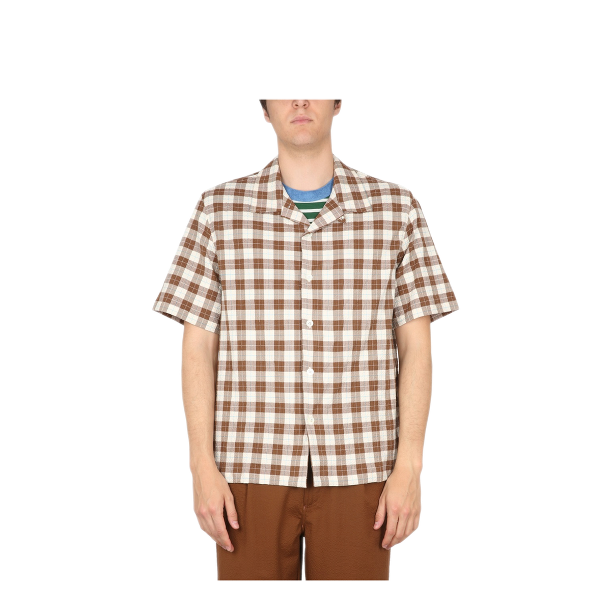 MAYFEYR - Howlin - Cotton Shirt - COCKTAILDAMOREBROWNCHECK