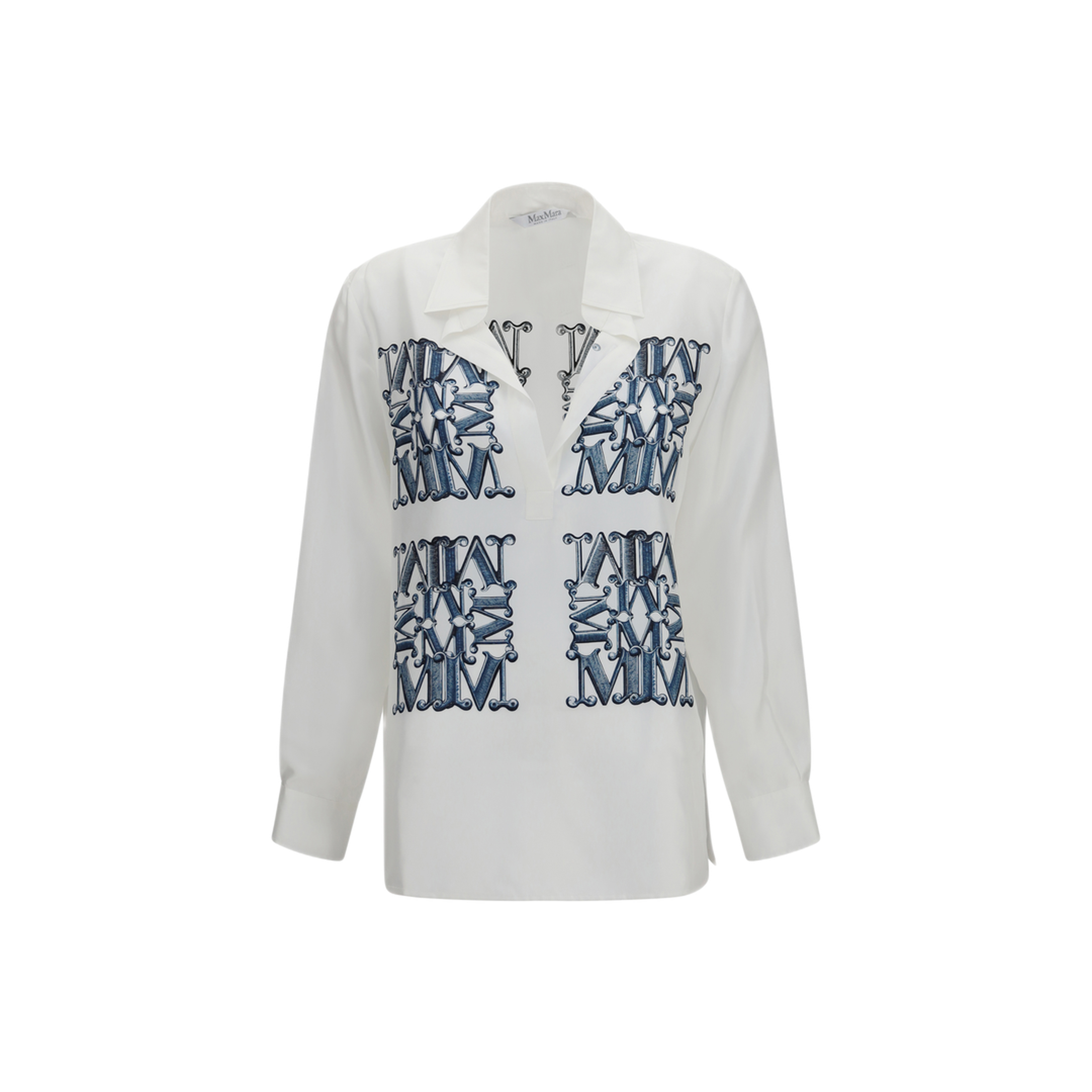 MAYFEYR - Max Mara - Printed Silk Twill Shirt - 2621116051600