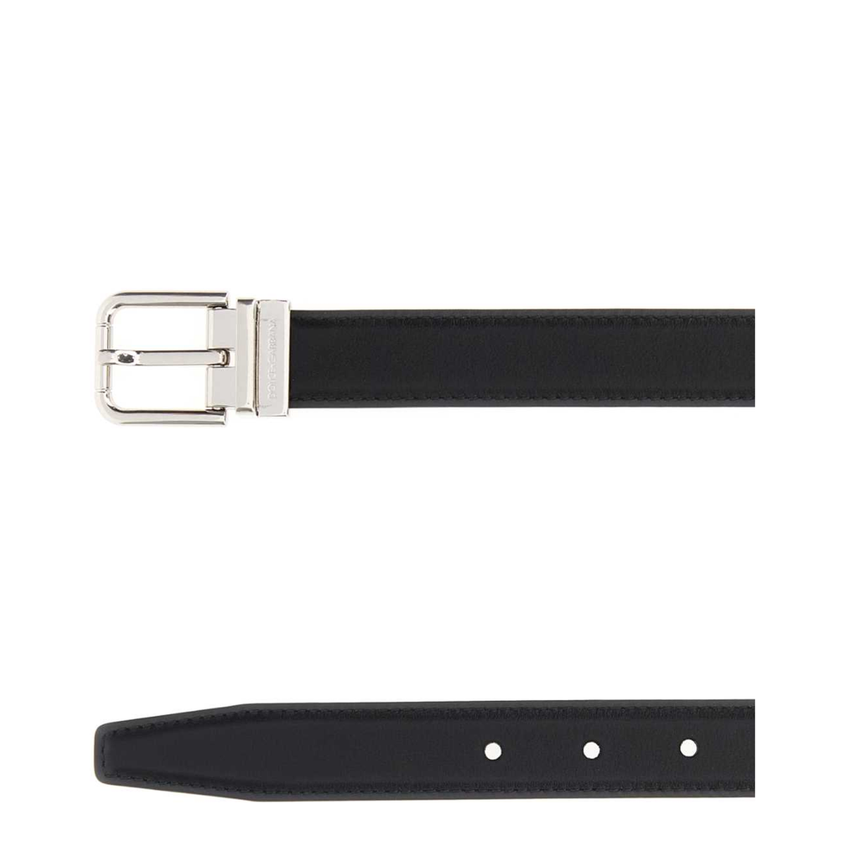 MAYFEYR - Dolce & Gabbana - Black Leather Belt - BC4337A9O8580999