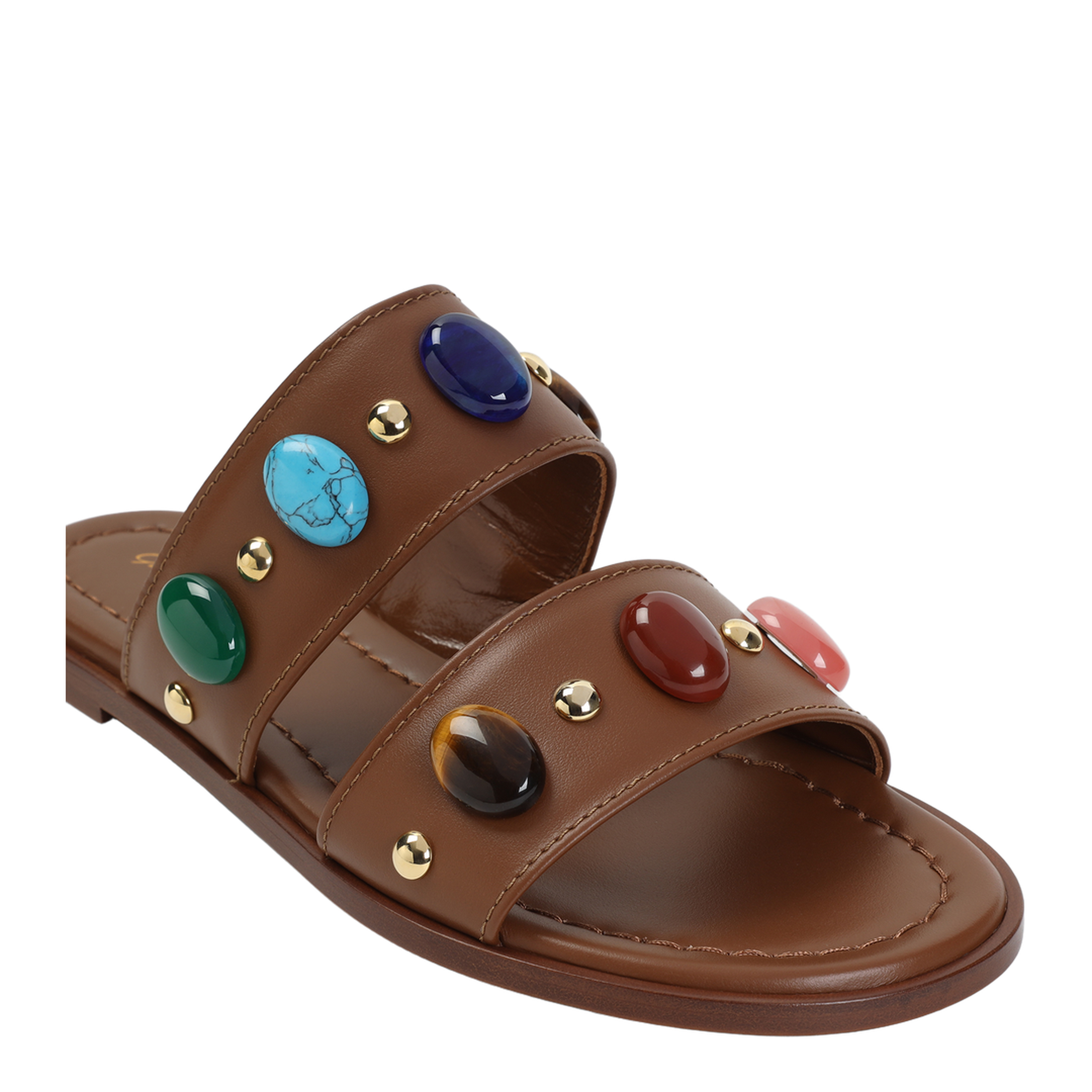 MAYFEYR - Gianvito Rossi - Leather Sandals - G1539005CUOCLN