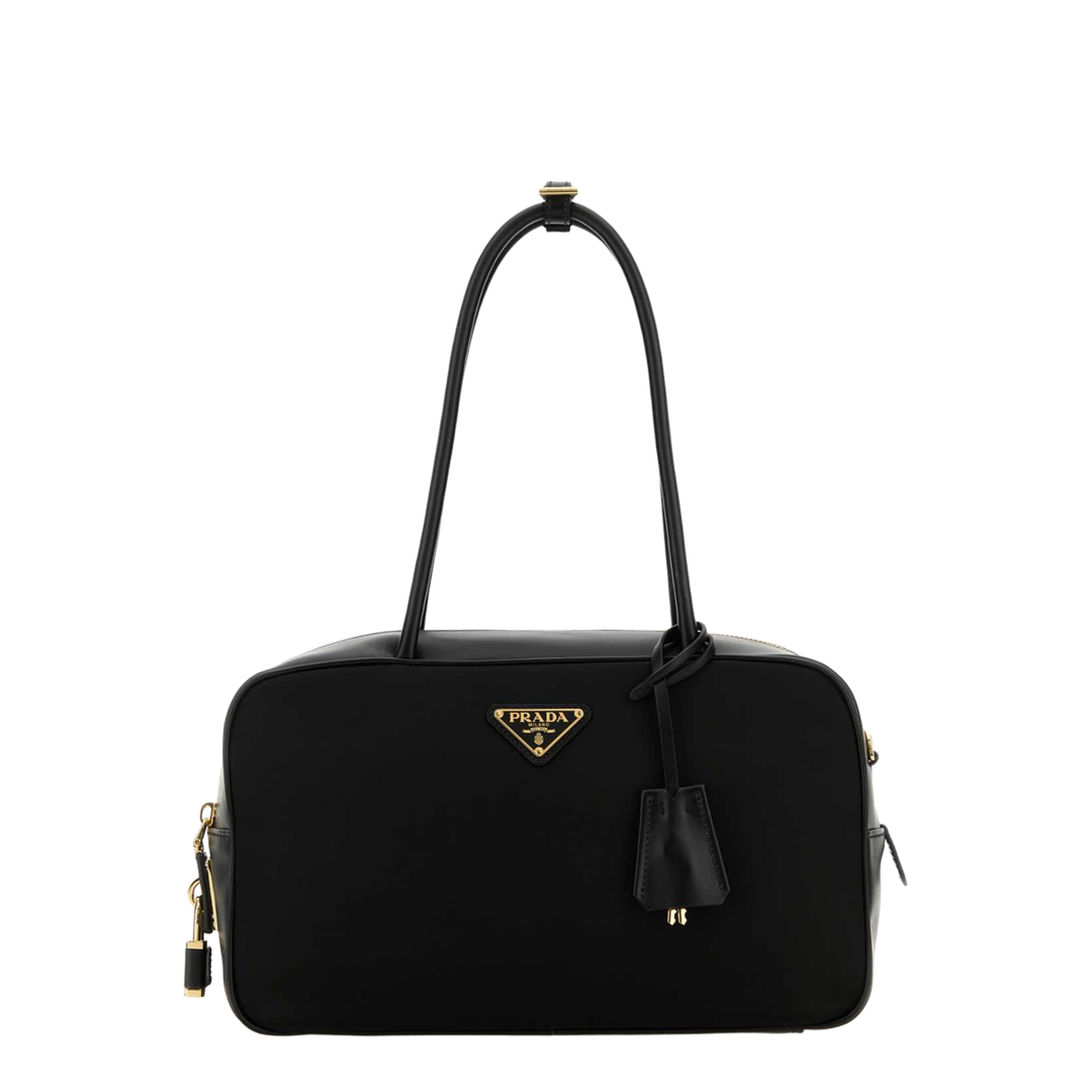 Black Nylon Handbag