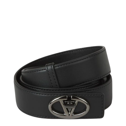 Logo Leather Belt