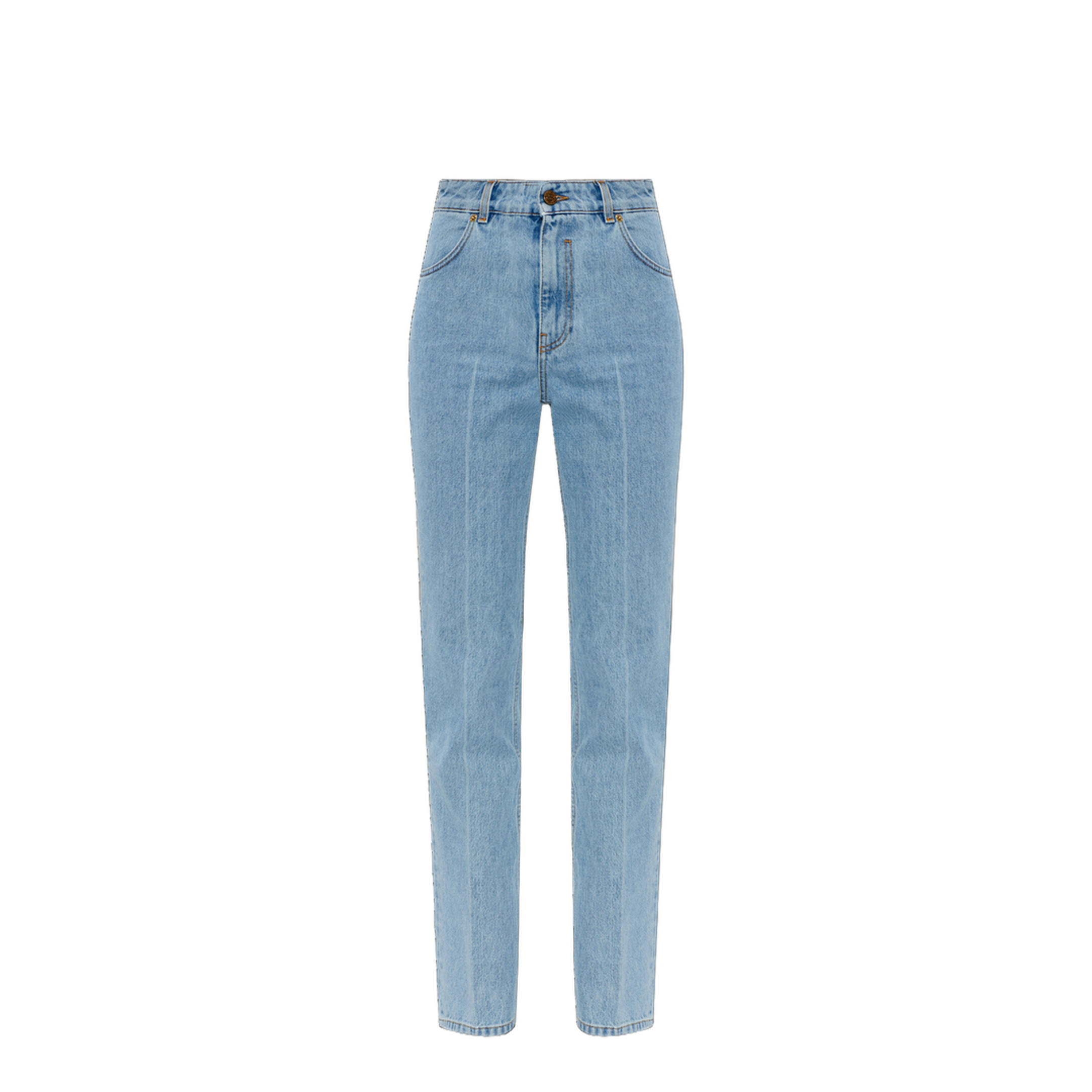 Straight Leg Jeans Light Blue