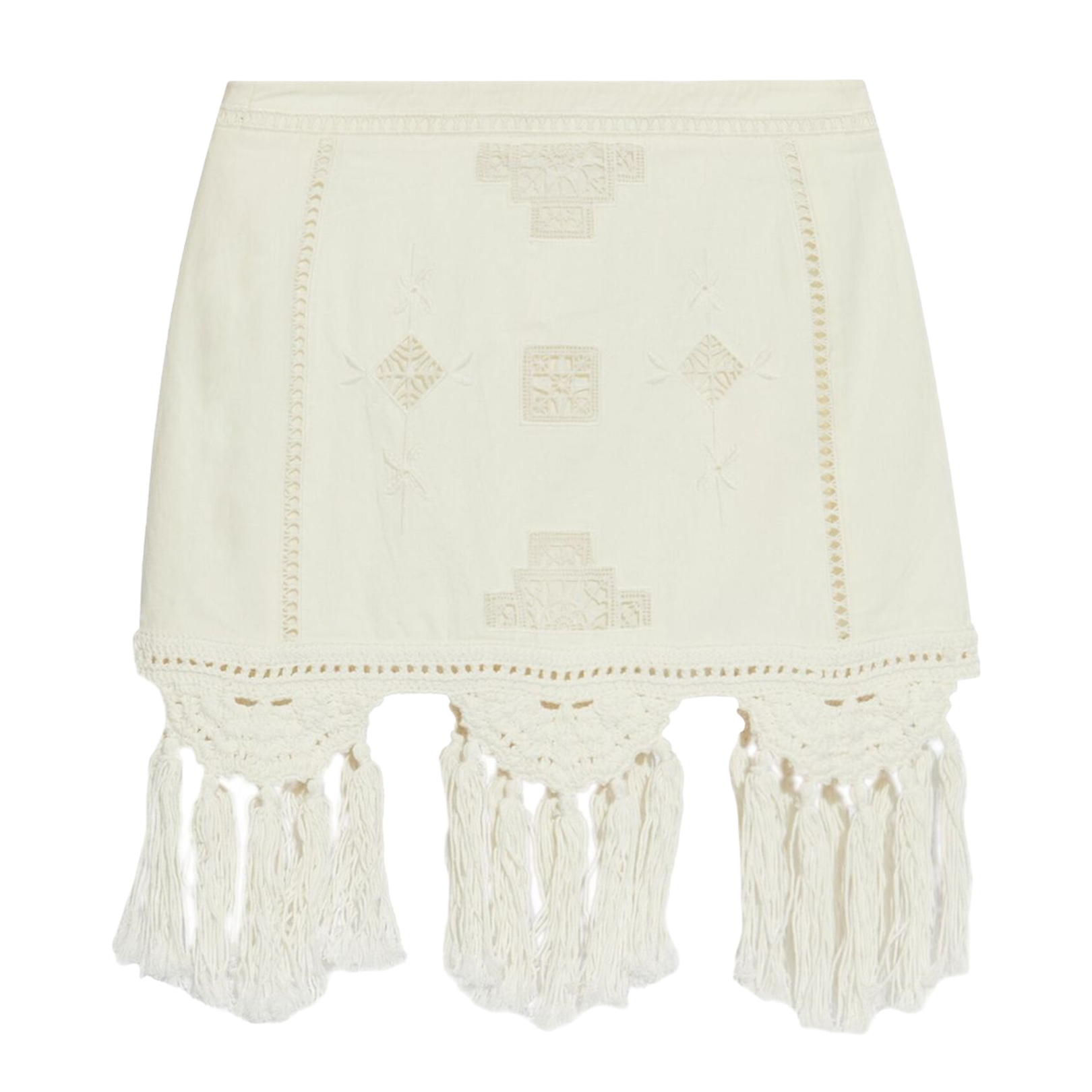 Sandra Cotton Mini Skirt