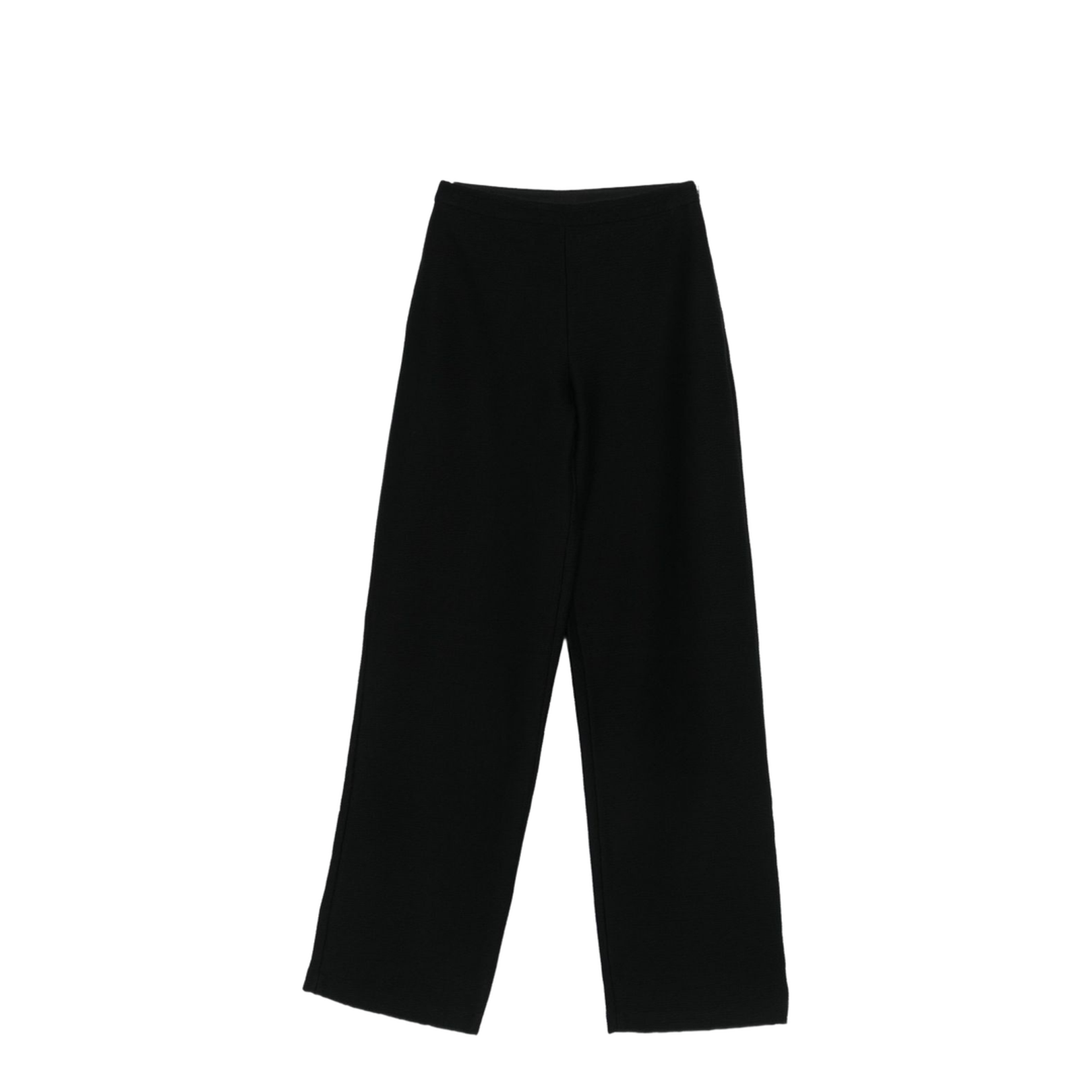 Embossed Textured Jersey Palazzo Trousers