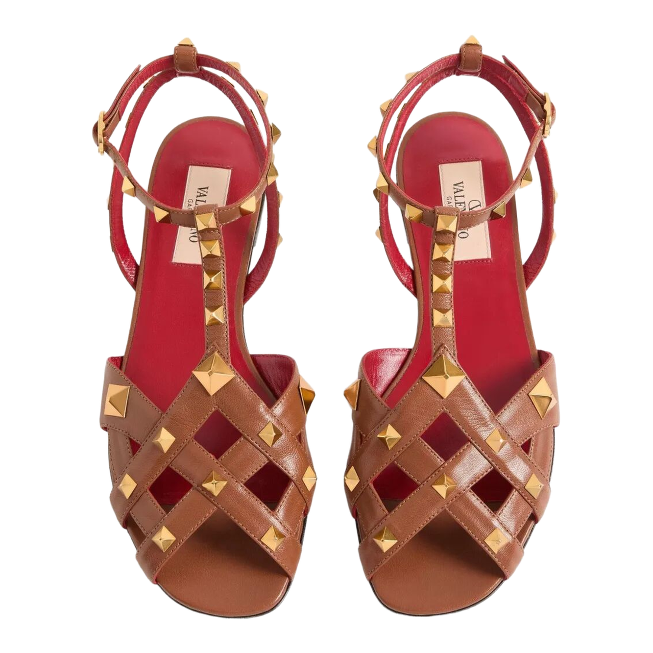 MAYFEYR - Valentino - Studdy Kidskin Flat Sandals - WS0NN3JYW