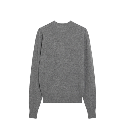MAYFEYR - Toteme - Classic Cashmere Crew-Neck Sweater In Mid Grey Melange - 261-WRT0613YA0016020