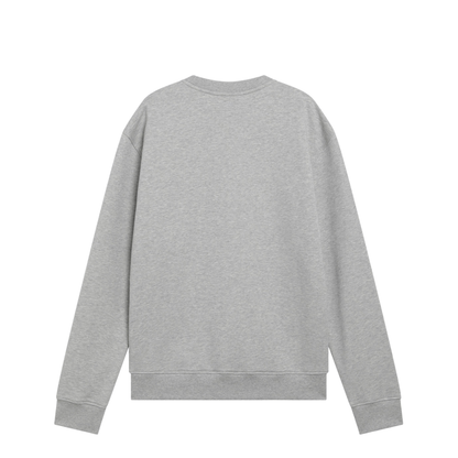 MAYFEYR - Ami Paris - Grey De Coeur Cotton Sweatshirt - USW787U730A161