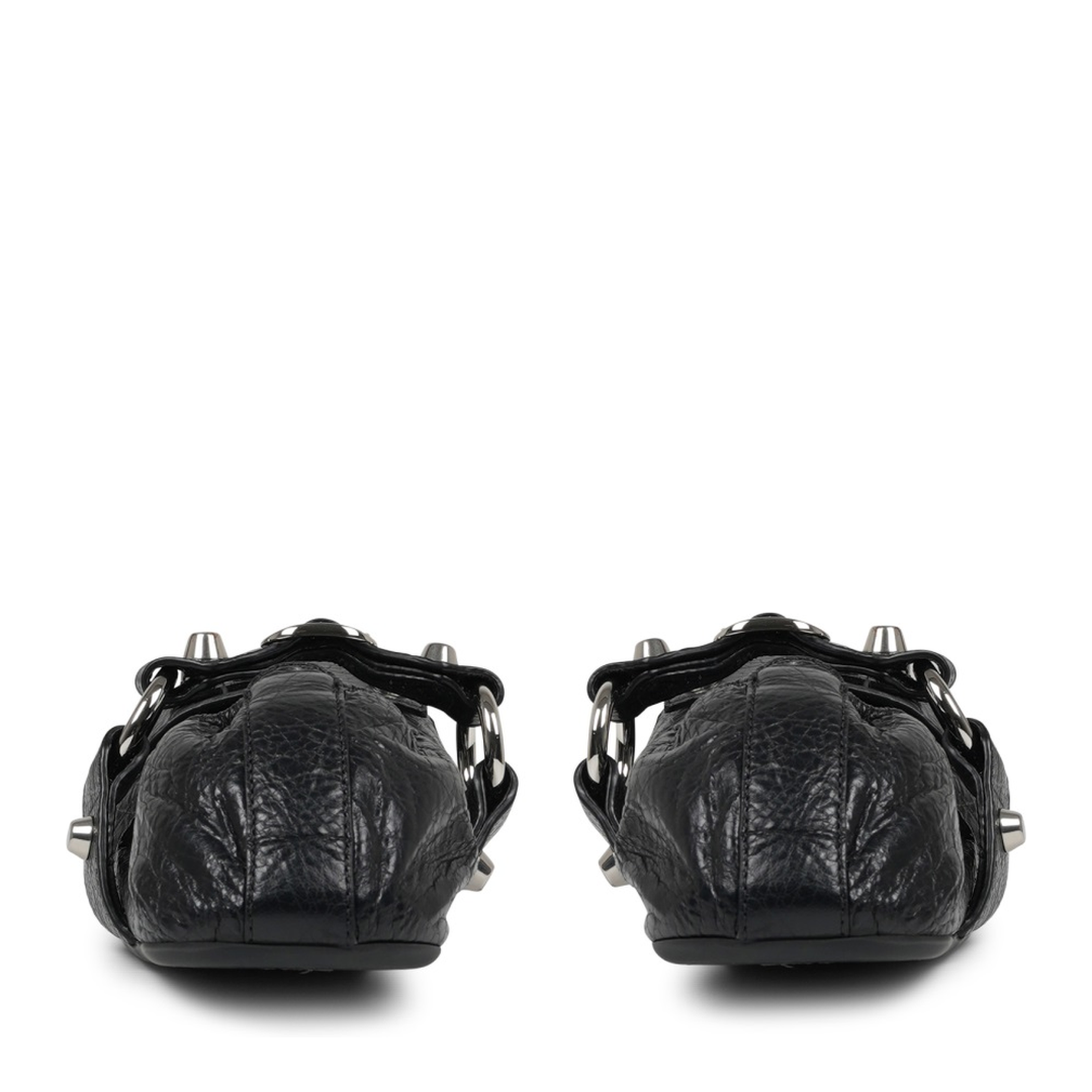 City Ballerina in Black/Silver