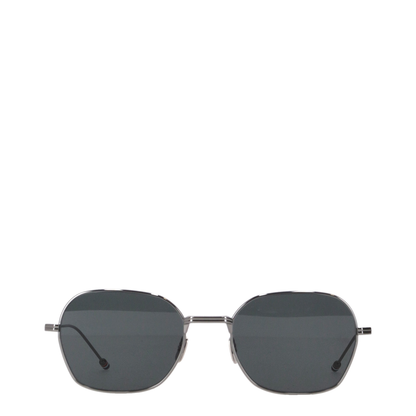 MAYFEYR - Thom Browne - Rectangular Sunglasses In Titanium - UES945AG0001035