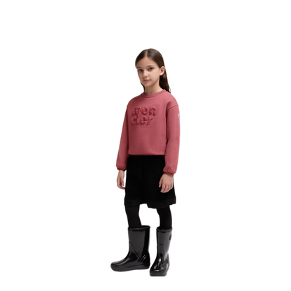 MAYFEYR - Moncler - Cotton Sweatshirt With Teddy Logo - K29548G00021899PS56F