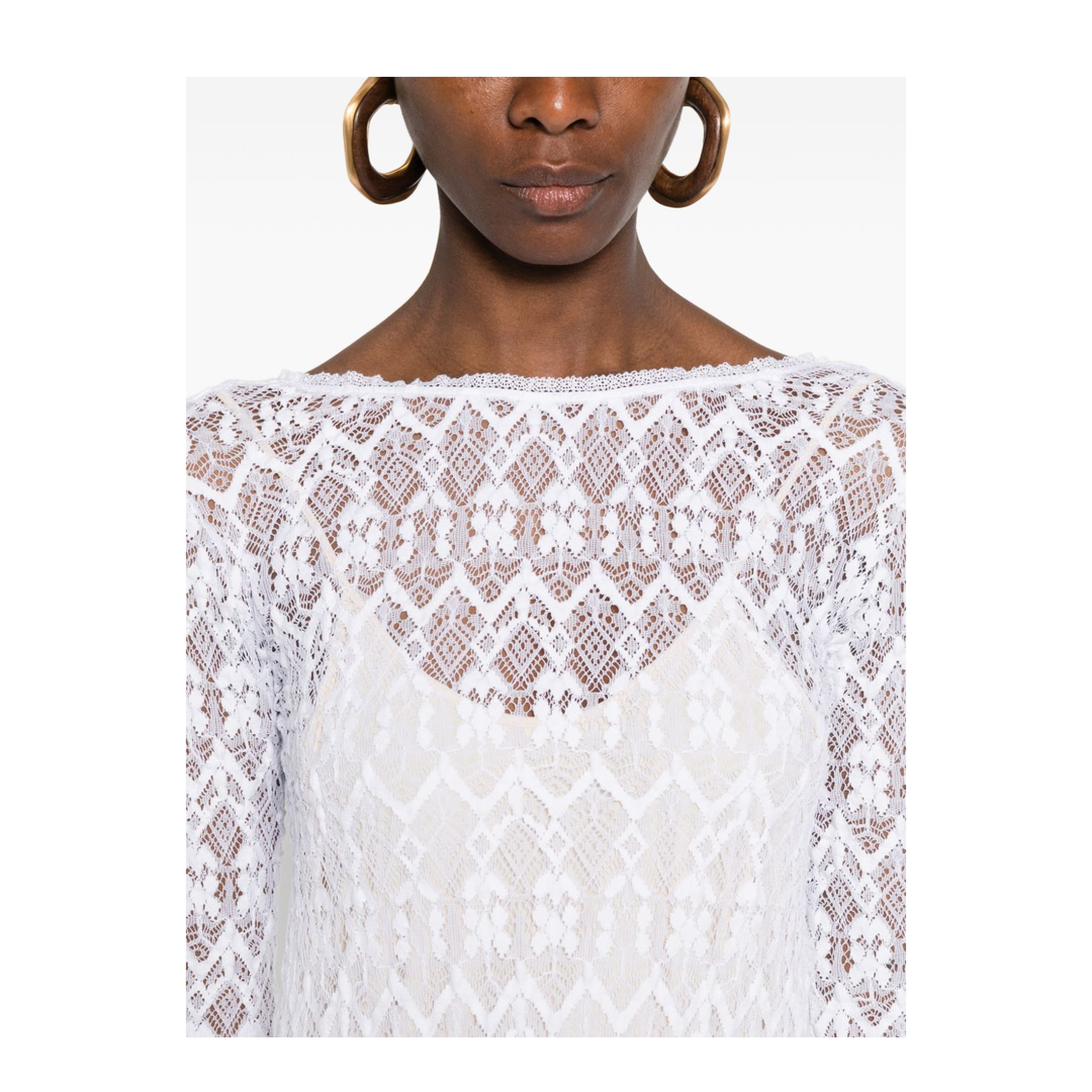MAYFEYR - Forte Forte - Dresses White - 14896MYDRESSCRYSTAL