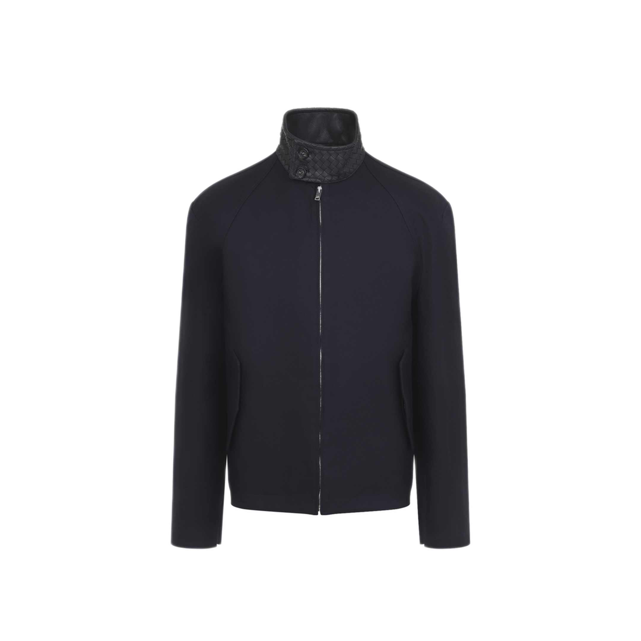 MAYFEYR - Bottega Veneta - Midnight Blue Cotton Gabardine Jacket - 874709V6CK04071