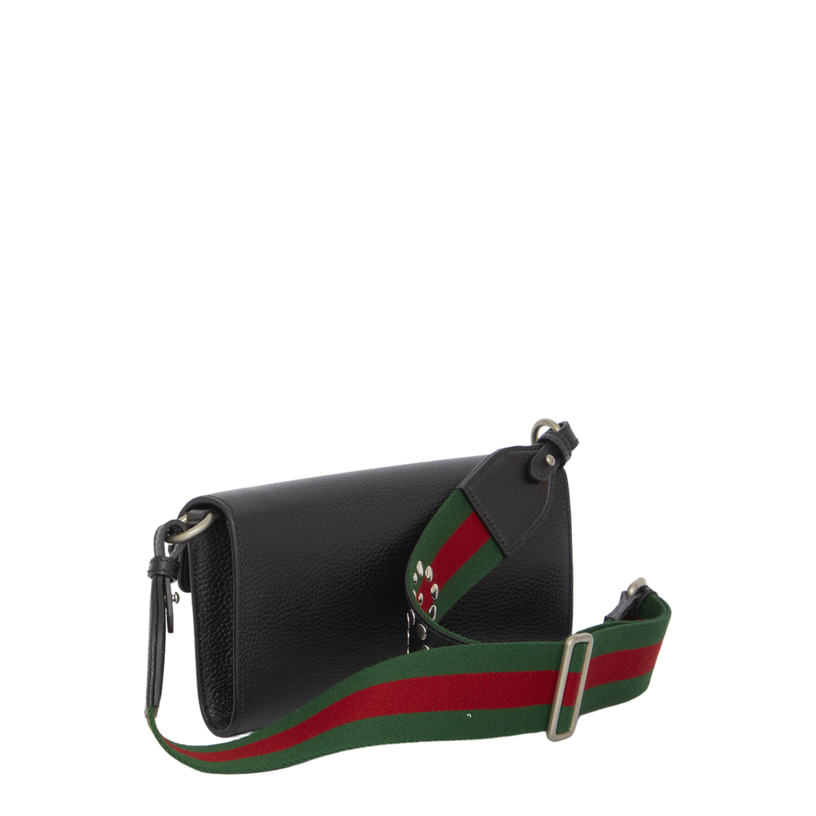 Dionysus Mini Leather Bag - Black
