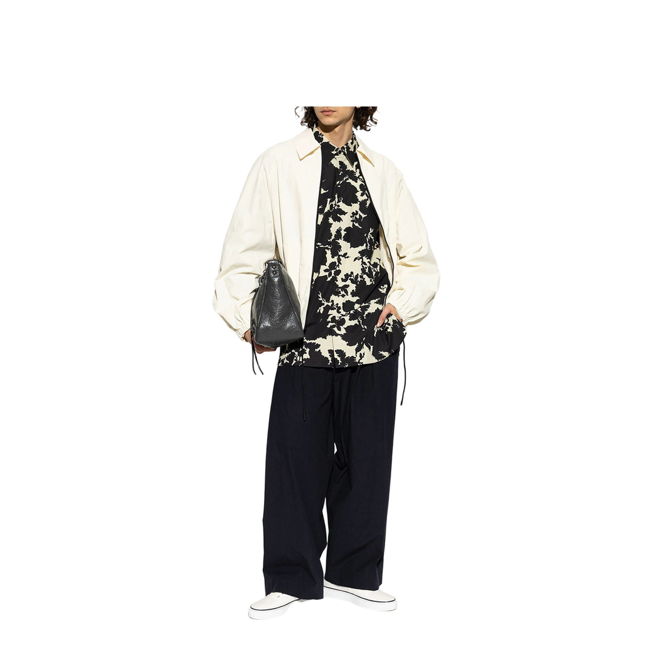 MAYFEYR - Dries Van Noten - Croom Patterned Cotton Shirt - 0207323352