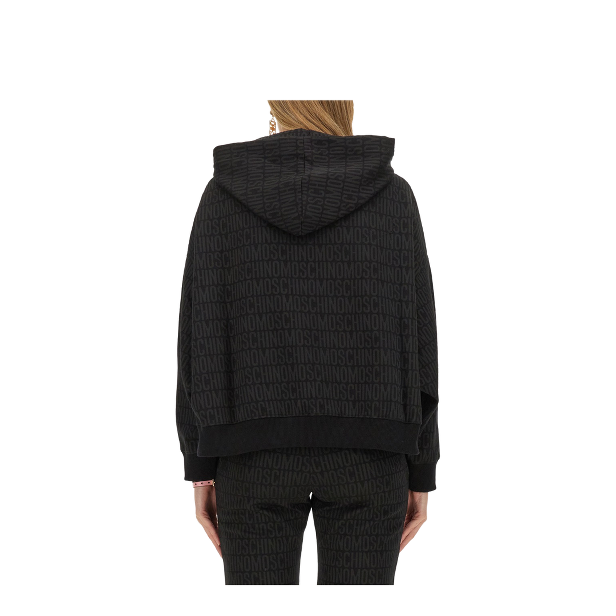 Sweatshirt with All Over Logo