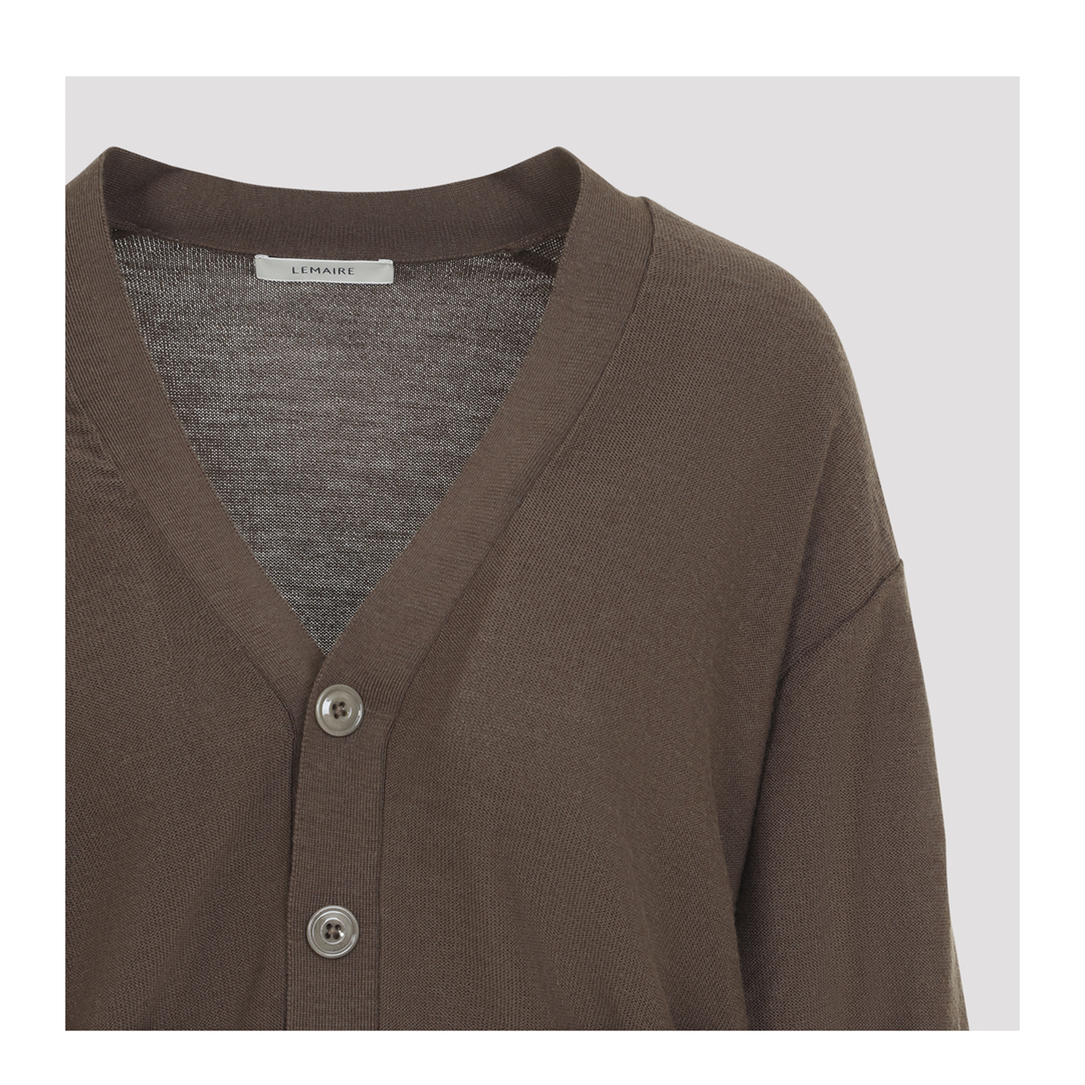MAYFEYR - Lemaire - Relaxed Twisted Cardigan - PO0052LK1063BR310