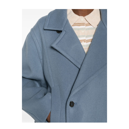 MAYFEYR - Semicouture - Light Blue Coats - Y6WV56L75-0
