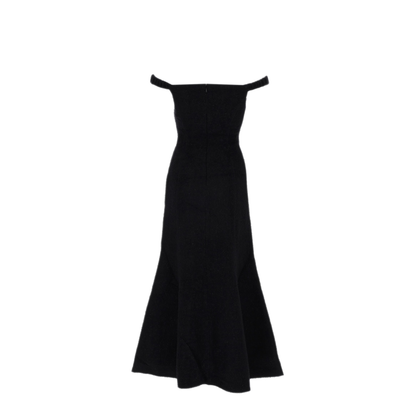 MAYFEYR - Self Portrait - Boucle Midi Dress - RS26075MBBLACK