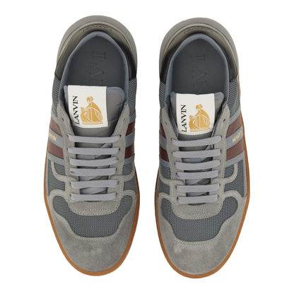 Mesh, Suede and Nappa Leather Sneaker