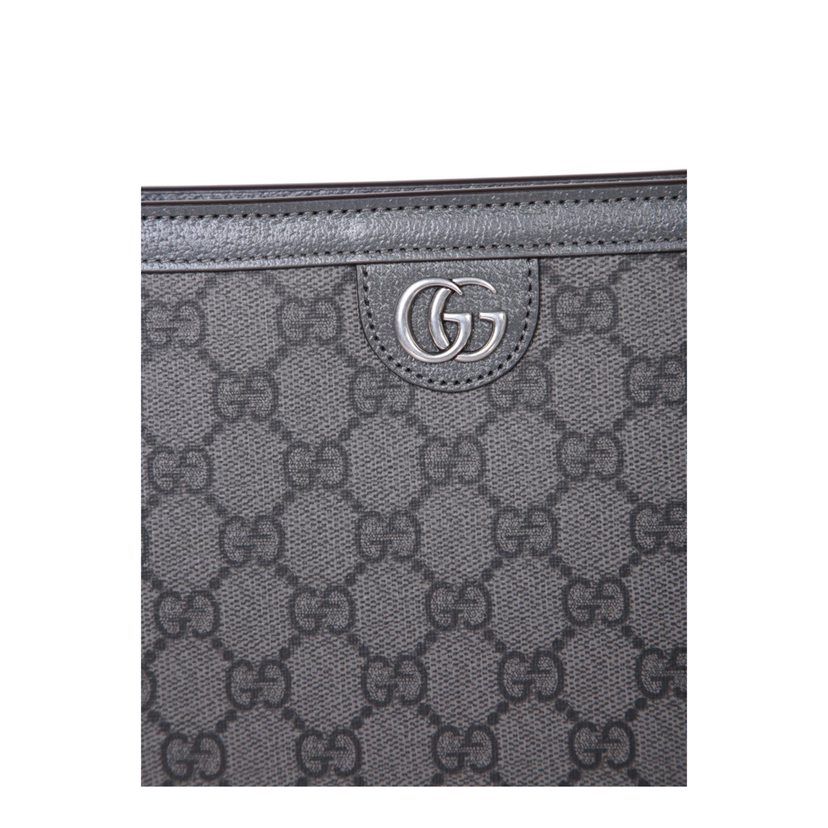 Ophidia Small Leather Pouch - Black