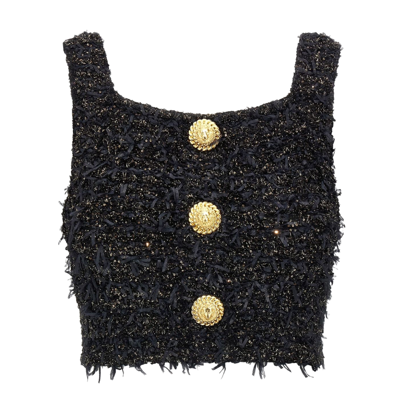 Lurex Tweed Top