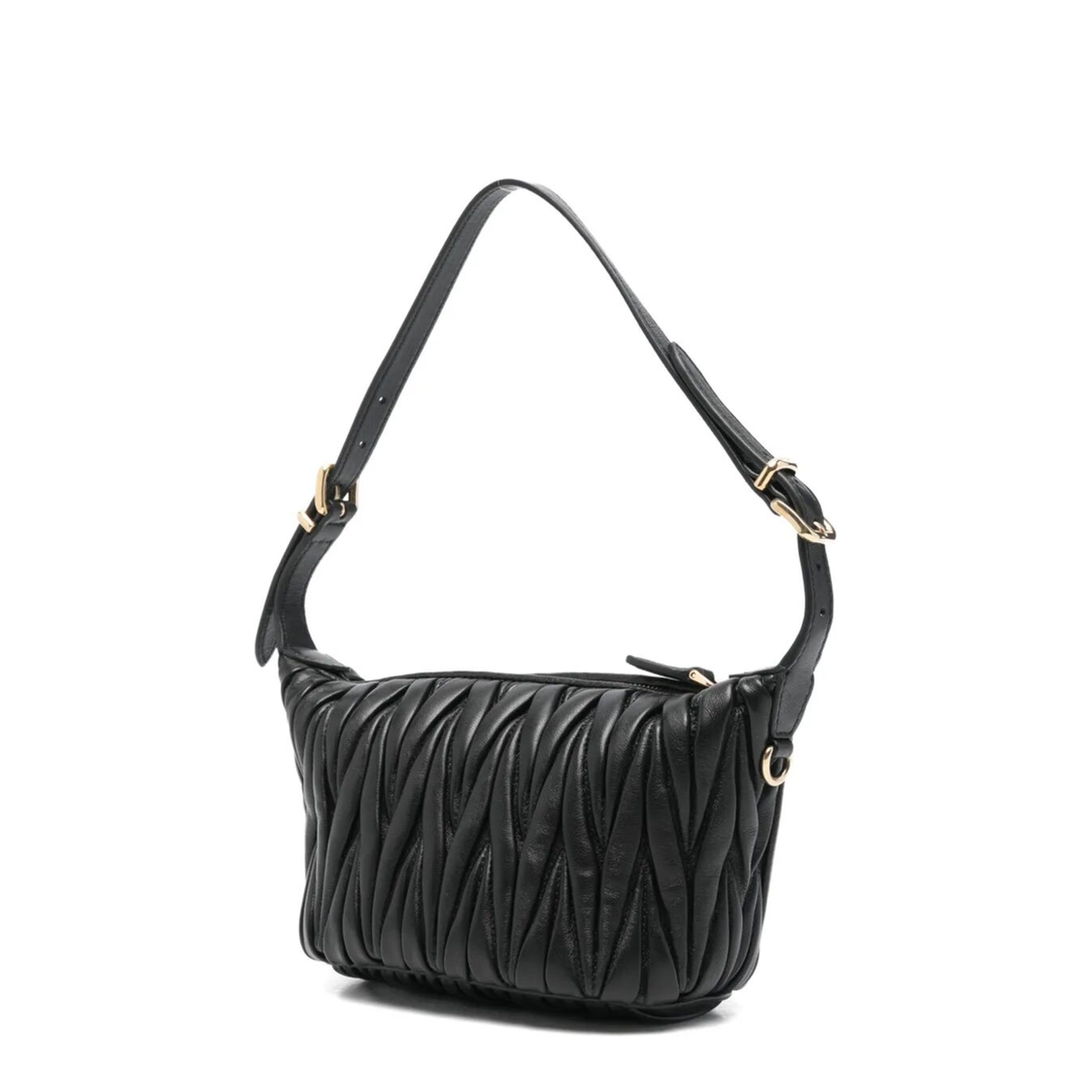 Matelassé Nappa Leather Pouch