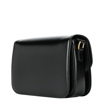 Classique Triomphe Bag in Shiny Calfskin - Black