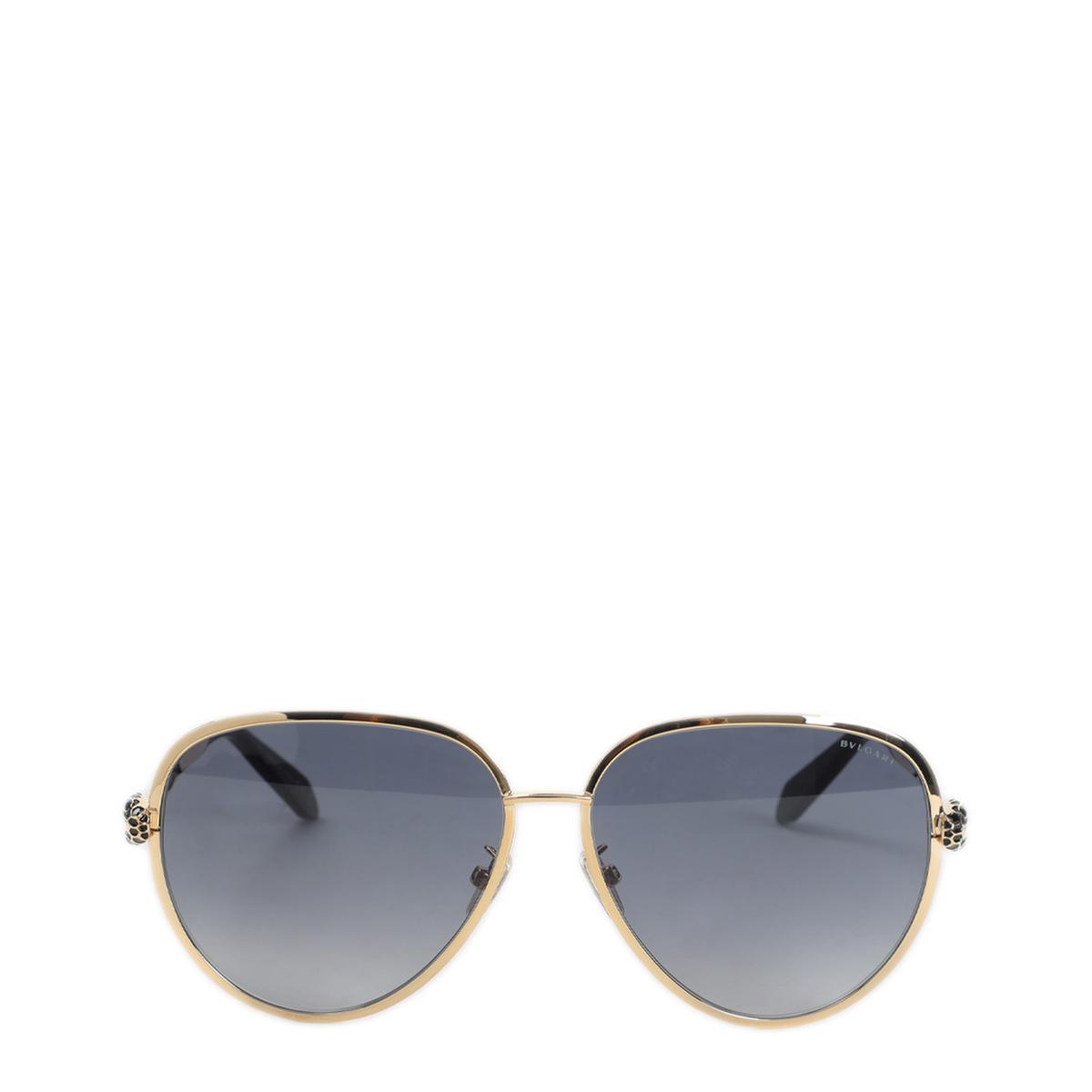MAYFEYR - BVLGARI EYEWEAR - Serpenti Forever Metal Sunglasses - BV40043UBLACK